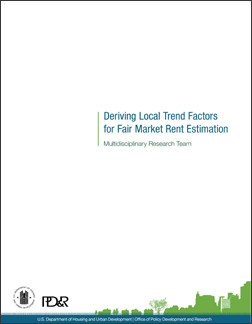 Deriving Local Trend Factors for Fair Market Rent Estimation