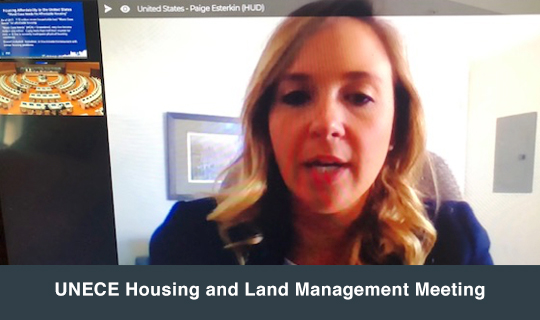 UNECE Housing and Land Management Meeting