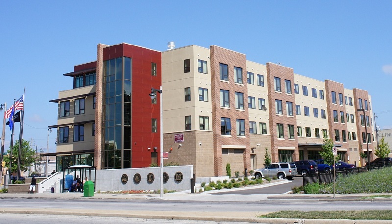 Veterans Manor, in the Near West Side of Milwaukee, is home to many formerly homeless veterans.