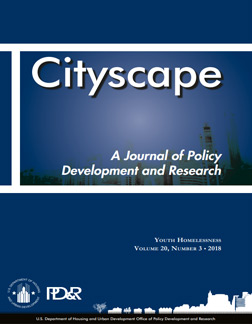 Cityscape: Youth Homelessness Volume 20, Number 3
