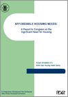 Affordable Housing Needs: A Report to Congress on the Significant Need for Housing