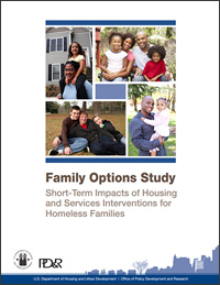 Front Cover of Family Options Study: Short-Term Impacts of Housing and Services Interventions for Homeless Families