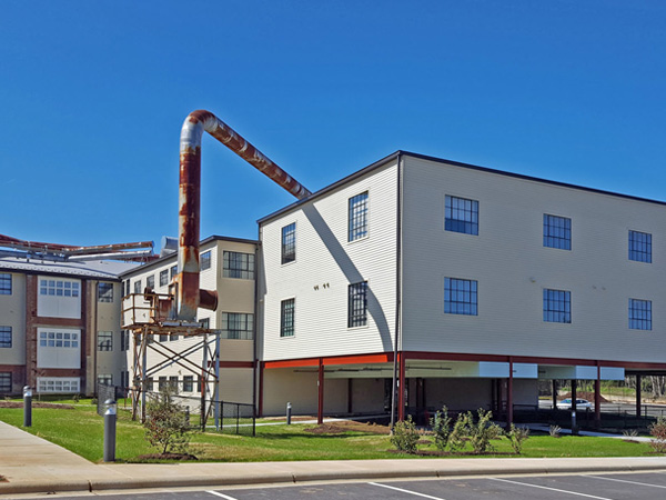 Photo of the Big Chair Lofts building exterior.