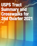 USPS Tract Summary and Crosswalks for 2nd Quarter 2021