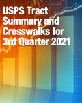 USPS Tract Summary and Crosswalks for 3rd Quarter 2021