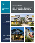 2020 HUD Secretary's Awards for American Institute of Architects - Housing and Community Design Brochure