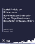 Market Predictors of Homelessness: How Housing and Community Factors Shape Homelessness Rates Within Continuums of Care