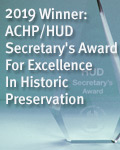 2019 Winner: ACHP/HUD Secretary's Award For Excellence In Historic Preservation