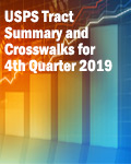 USPS Tract Summary and Crosswalks for 4th Quarter 2019