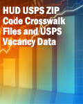 HUD USPS ZIP Code Crosswalk Files and USPS Vacancy Data for 1st Quarter 2019