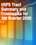 USPS Tract Summary and Crosswalks for 3rd Quarter 2020