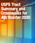 USPS Tract Summary and Crosswalks for 4th Quarter 2020