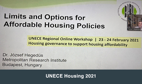 UNECE Housing 2021