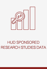 HUD SPONSORED RESEARCH STUDIES DATA