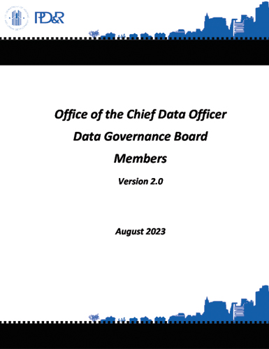 Data Governance Board Members