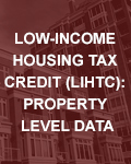 Low-Income Housing Tax Credit (LIHTC): Property Level Data