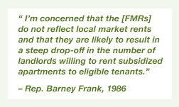 Quote by Rep. Barney Frank