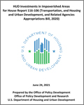HUD Investments in Impoverished Areas for House Report 116-106 (Transportation, and Housing and Urban Development, and Related Agencies Appropriations Bill, 2020)
