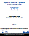 Economic Analysis: Working Paper Series