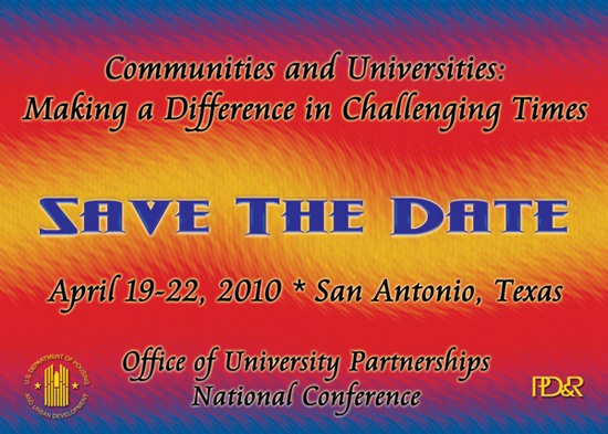 Photo: 2010 OUP National Conference Save the Date