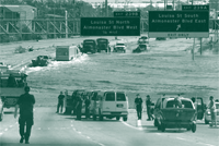 A picture of New Orleans during Hurricane Katrina. Photo Credit: FEMA/Jocelyn Augustino