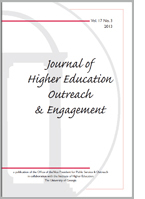 Journal of Higher Education, Outreach & Engagement AITF Edition is now available