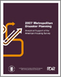 Covershot of 2007 Metropolitan Disaster Planning: Analytical Support of the American Housing Survey.