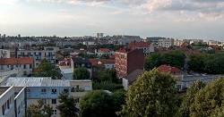 View of a Parisian suburb