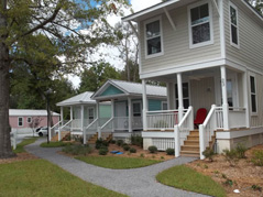 Image of block of homes.