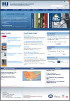 Cover shot of the new HUD USER homepage.