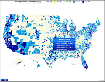 Interactive map on HUD USER