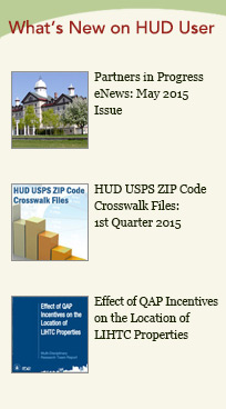 Whats New on HUDUSER
