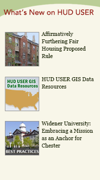 Whats New on HUDUSER