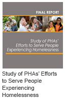 Study of PHAs’ Efforts to Serve People Experiencing Homelessness 