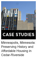 Minneapolis, Minnesota: Preserving History and Affordable Housing in Cedar-Riverside