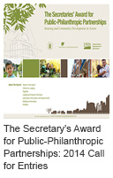 The Secretary’s Award for Public-Philanthropic Partnerships: 2014 Call for Entries