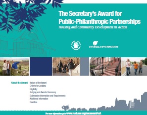 The Secretary's Award for Public-Philanthropic Partnerships