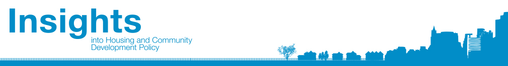 Insights
into Housing and Community Development Policy banner