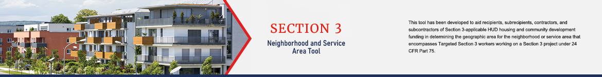 Section 3 Neighborhood and Service Area Tool