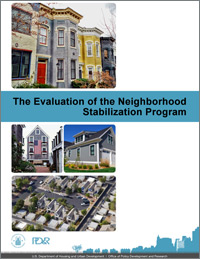 Front Cover of The Evaluation of the Neighborhood Stabilization Program