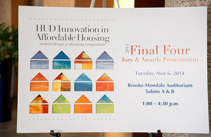 Image of a poster publicizing the IAH Final Four Jury and Awards Presentation.