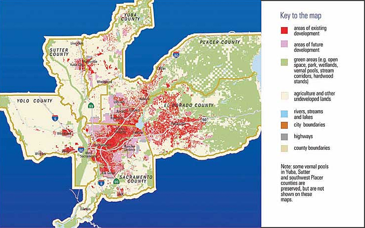 BLUEPRINT: Projected Development in 2050