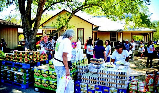 Food pantries in suburban areas are facing large increases in demand for assistance. Food pantries in suburban areas are facing large increases in demand for assistance.