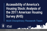 Assessing the Accessibility of America’s Housing Stock for Physically Disabled Persons Assessing the Accessibility of America’s Housing Stock for Physically Disabled Persons