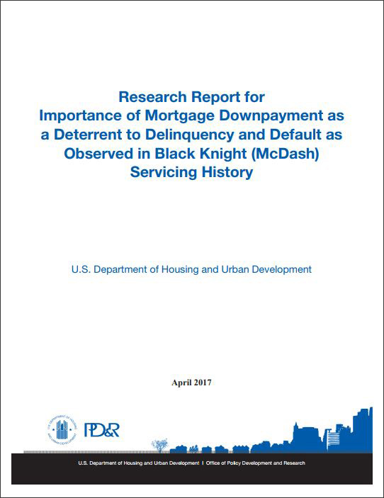 The Role of Downpayment as a Mortgage Risk Deterrent