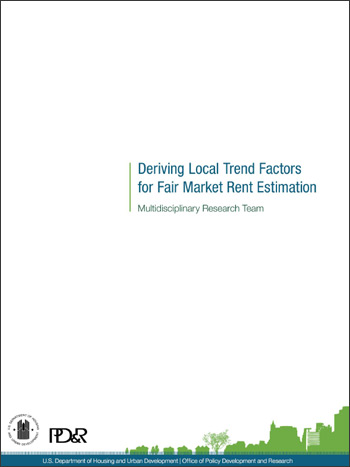 Deriving Local Trending Factors for Fair Market Rent Estimation