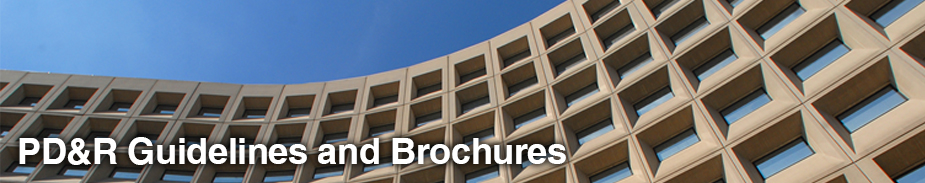 PD&R Guidelines and Brochures Banner