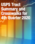 USPS Tract Summary and Crosswalks for 4th Quarter 2020