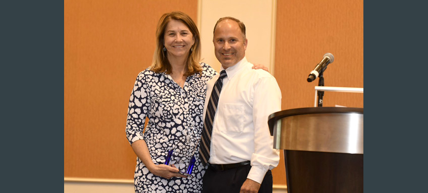 Ruth Ann Norton, CEO, Green and Healthy Home Initiative and  OLHCHH Director Matt Ammon