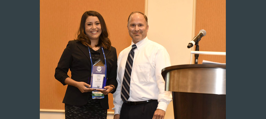 Selina Lujan, Program Coordinator, City of Fort Collins Healthy Homes Program and OLCHHH Director Matt Ammon